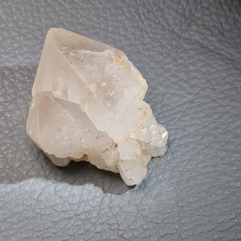 •移动城堡• 城堡骨干白水晶簇 水晶原矿 - 摆饰 - 水晶 白色