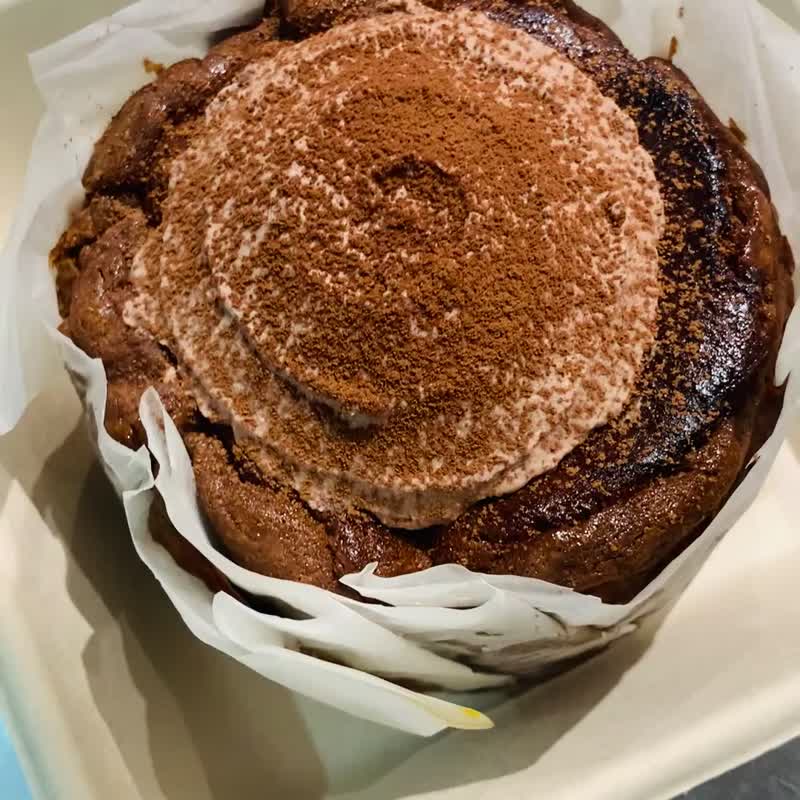 浓情巧克力 提拉米苏馅 + 米歇尔.顶级可可 巴斯克奶酪 减糖 - 蛋糕/甜点 - 新鲜食材 橘色