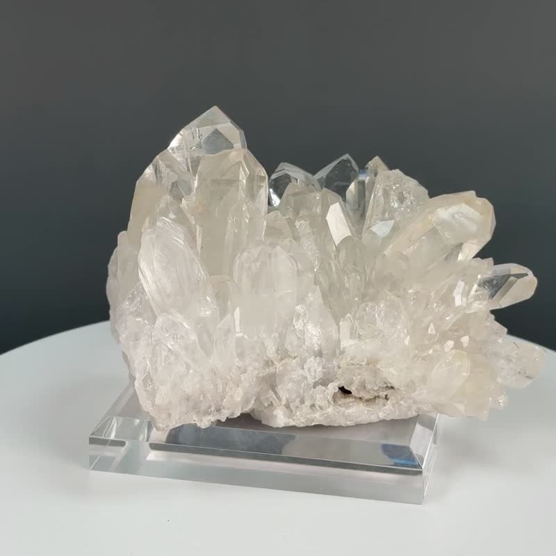 白晶簇  060816 - 摆饰 - 水晶 白色