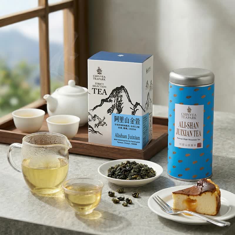 阿里山金萱茶 - 天然独特的淡雅奶香与花香! 台湾高 - 茶 - 其他金属 蓝色