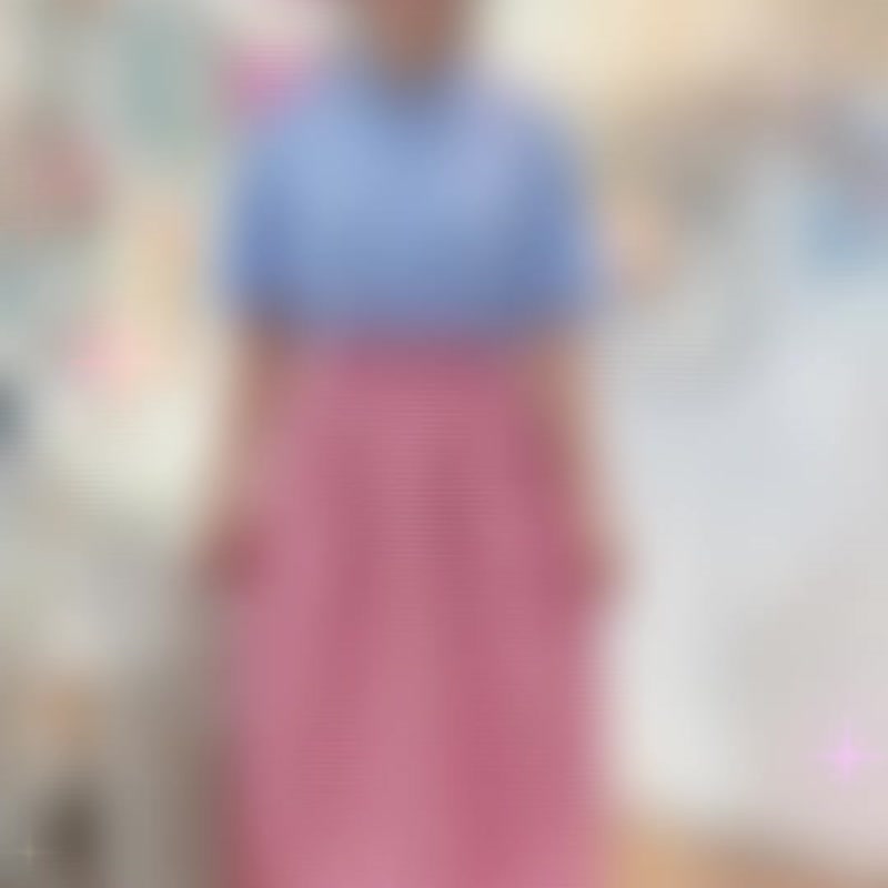 初学OK台北缝纫体验_荷叶边细褶长裙含教学设备材料(现场选布 - 编织/羊毛毡/布艺 - 棉．麻 