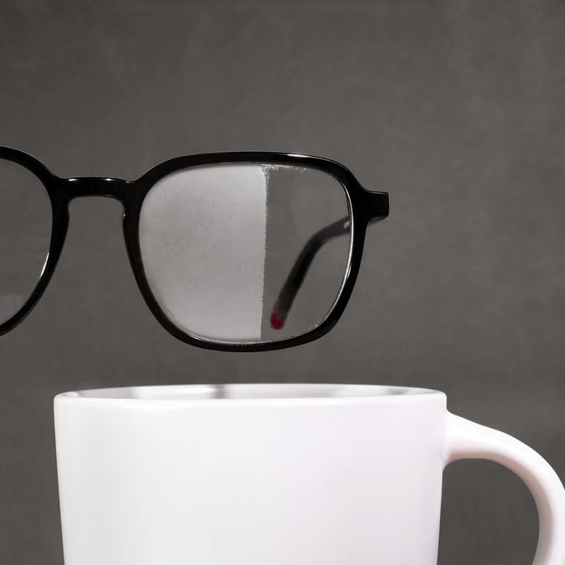 【买1送1】奈米防雾眼镜布/墨镜拭镜布/防雾布 - 眼镜盒/眼镜布 - 其他材质 红色