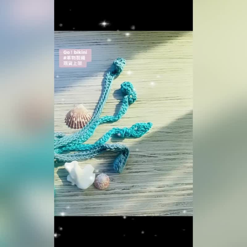革物制织 手织比基尼双层罩杯_深深深潜_意大利百分百纯棉 - 女士内衣裤 - 棉 