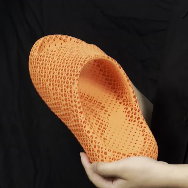 | NEXT SHOES - 晶格拖鞋 I代 - 南瓜橘 | - 男款运动鞋/球鞋 - 塑料 橘色