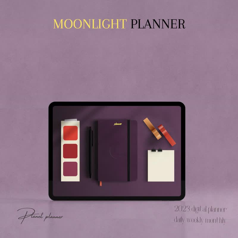 2023 Digital Planner | Weekly Planner | Monthly Plan | for all apps - 电子手帐及素材 - 其他材质 