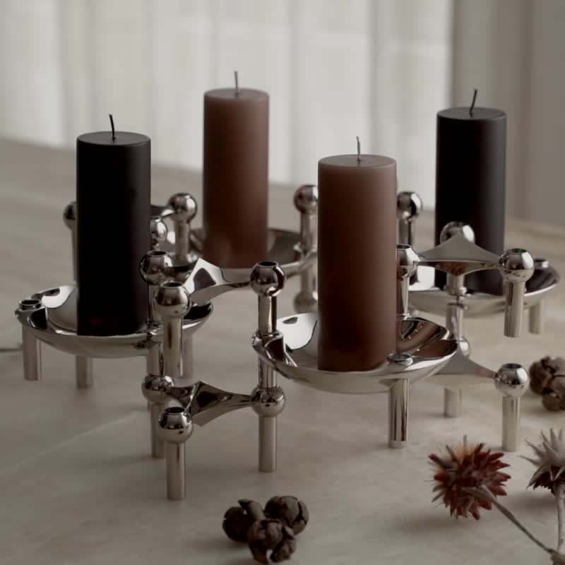 STOFF 烛台碗 bowl - 蜡烛/烛台 - 其他金属 