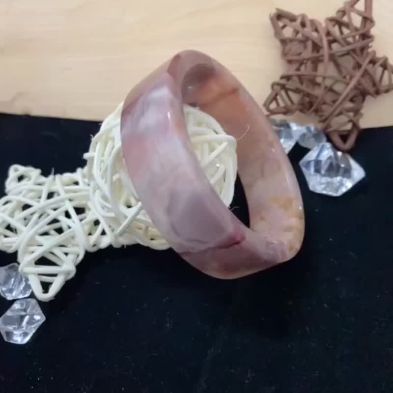 粉阿拉善 - 手链/手环 - 水晶 