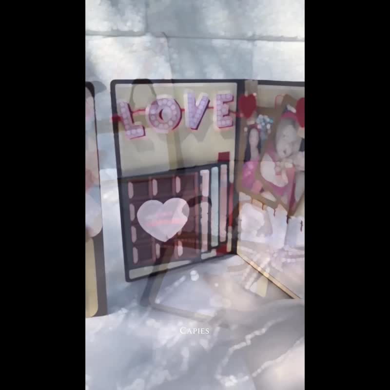 Q版纪念日手工书│生日│纪念日│卡片│情人│七夕│日历│定制 - 订制画像 - 纸 