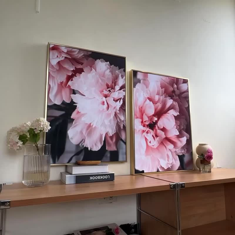花开富贵 • 牡丹I-玄关挂画/卧房/复制画/花/床头柜/新年布置 - 海报/装饰画/版画 - 其他材质 多色