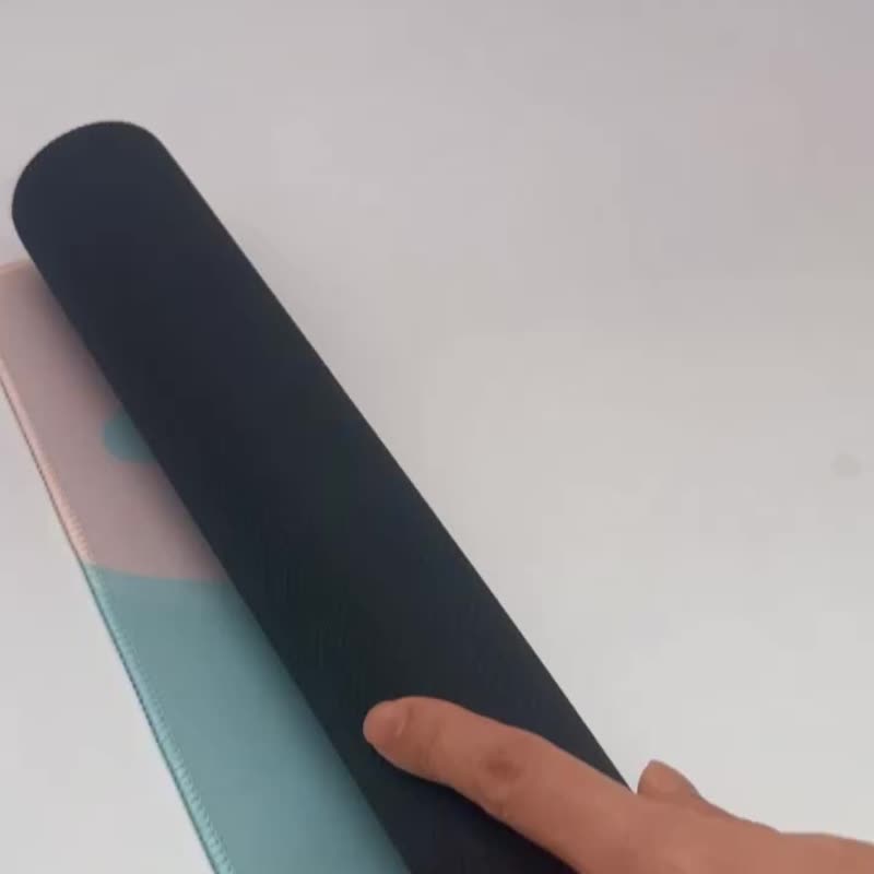 QIDINA 独创设计 - 超疗愈卡通动物鼠标大桌垫 - 鼠标垫 - 橡胶 多色