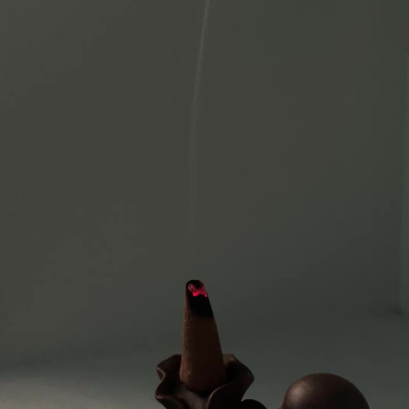 天然草本手作合香【塔香 山月沁桃】疗愈系  安定沉静 静坐冥想 - 香薰/精油/线香 - 其他材质 