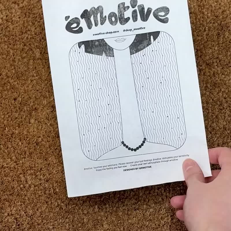 透明石英项链 - 项链 - 半宝石 