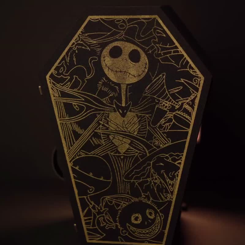 【迪士尼】圣诞夜惊魂高级木棺礼盒组/The Nightmare Before Chri - 其他 - 其他材质 多色