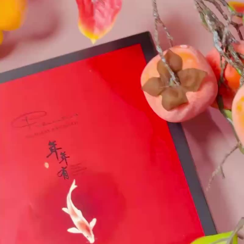 【新年礼盒丨快速出货丨3日内出】春花纳福丨九入花艺迷妳杯礼盒 - 蛋糕/甜点 - 新鲜食材 红色