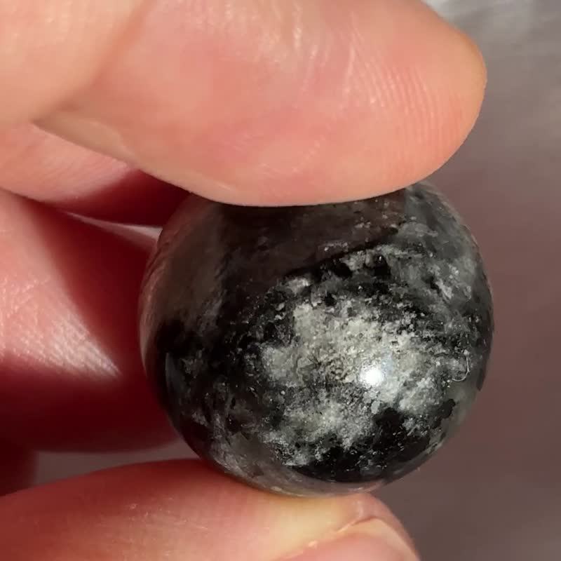 巴西 罕有黑白幽灵球 星光 双色形 水晶 摆设 连座 phantom quart - 摆饰 - 水晶 