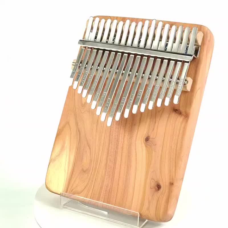 台湾龙柏拇指琴/17音拇指琴/KALIMBA - 吉他/乐器 - 木头 金色