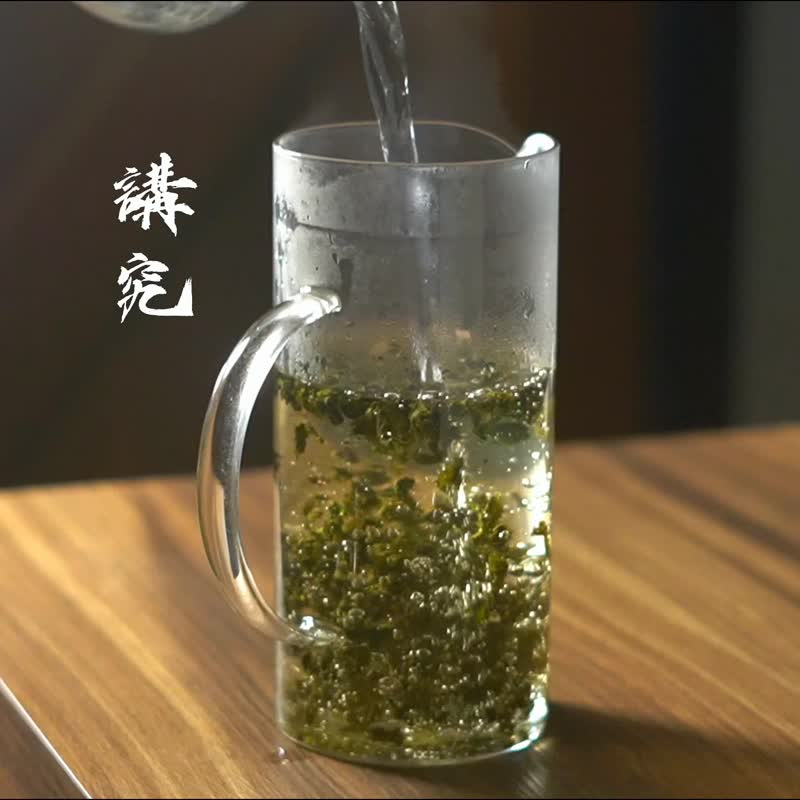 高密度滤网、轻松泡好茶丨 Driver 冷热两用泡茶壶 -600ml - 茶具/茶杯 - 玻璃 橘色