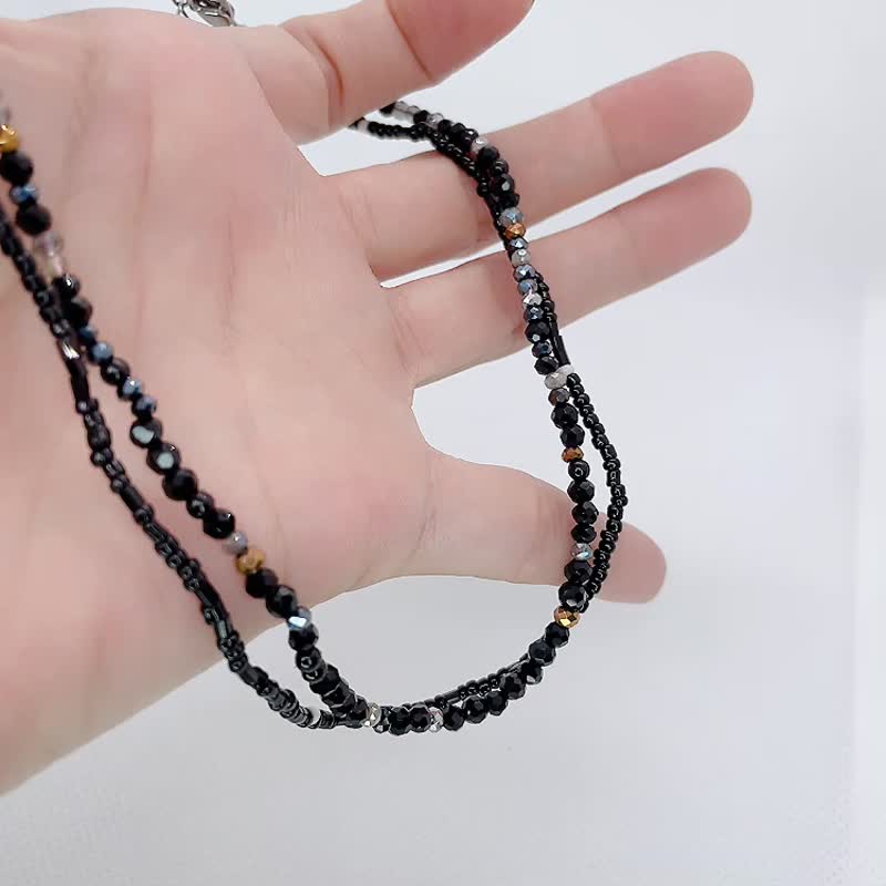 幸运手工串珠项链-007 - 颈链 - 其他材质 