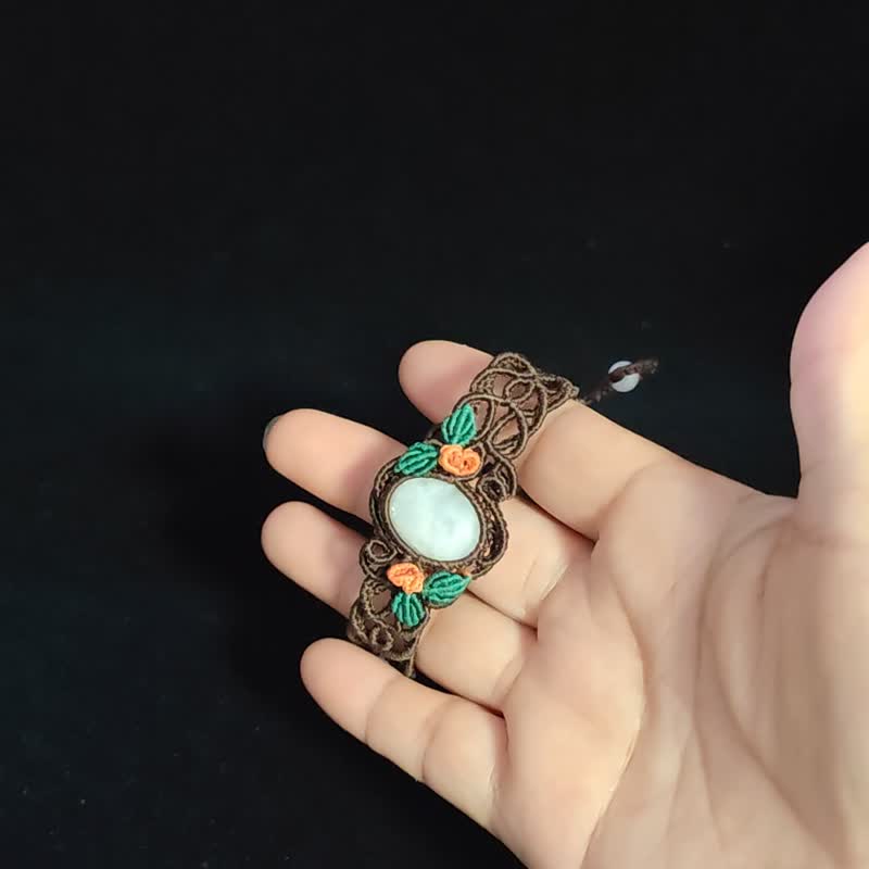 月光石手链 - 手链/手环 - 半宝石 白色