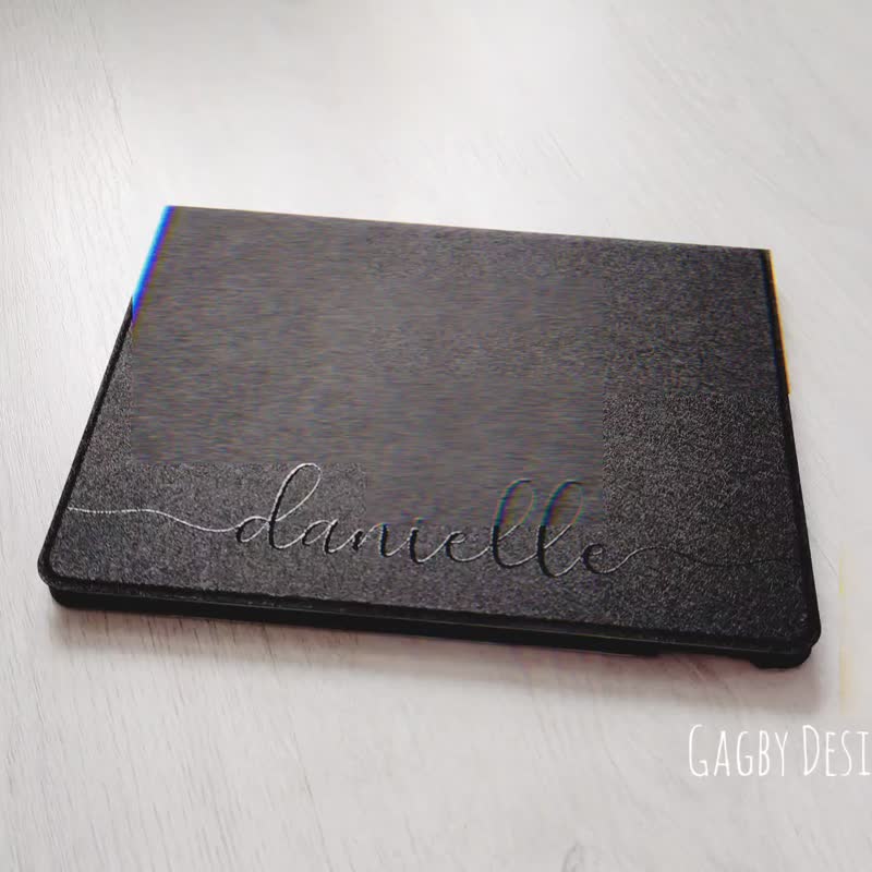 低调层次黑 加名 iPad case笔槽保护壳Pro 11 Air 5 4 10代 12.9 - 平板/电脑保护壳 - 塑料 蓝色