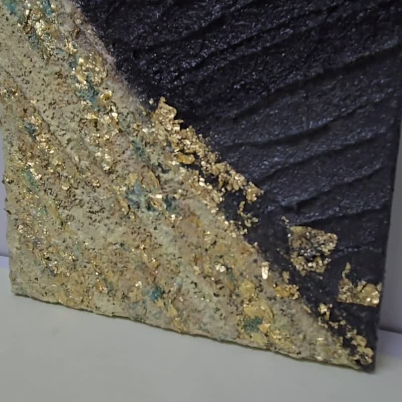 压克力画/丙烯肌理艺术创作【越过界】原创手作/送礼20×20装饰画 - 摆饰 - 压克力 