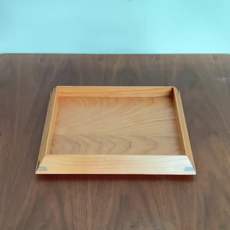 大正唯美 原木托盘茶盘 职人手作 北美黑胡桃木 952NT - 置物架/篮子 - 木头 咖啡色