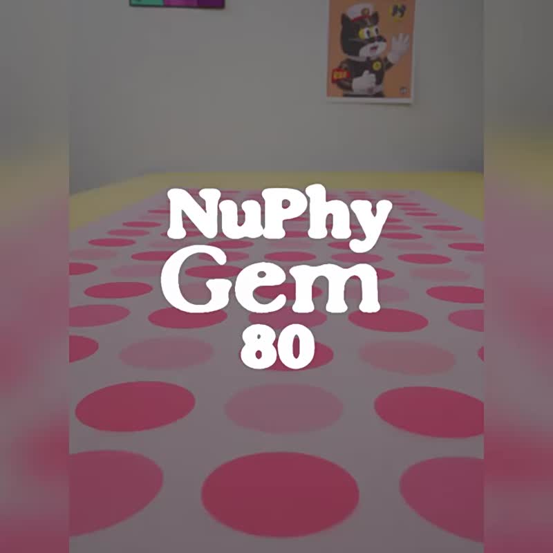 NuPhy 散景鼠标桌垫 舒适厚实 办公游戏桌垫 防滑橡胶底 - 鼠标垫 - 其他材质 