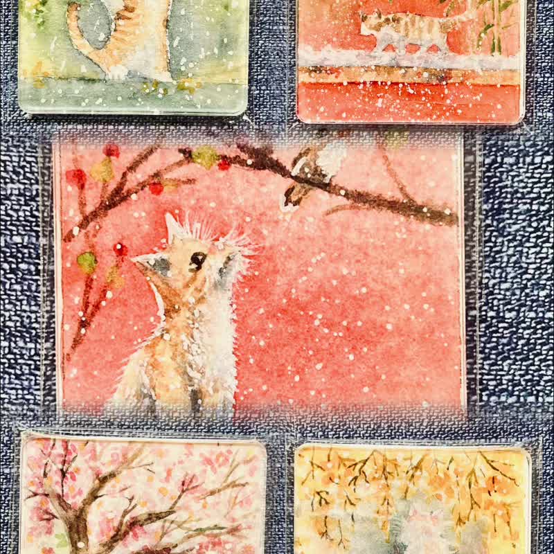 萌宠可爱猫咪系列冰箱贴 - 冰箱贴/磁贴 - 其他材质 