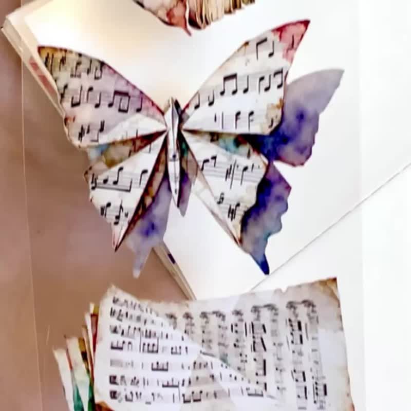 00093音乐歌唱 Musical Voice - 纸胶带 - 塑料 多色