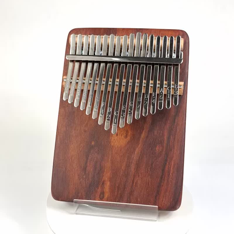 越南花梨拇指琴/17音拇指琴/KALIMBA - 吉他/乐器 - 木头 咖啡色