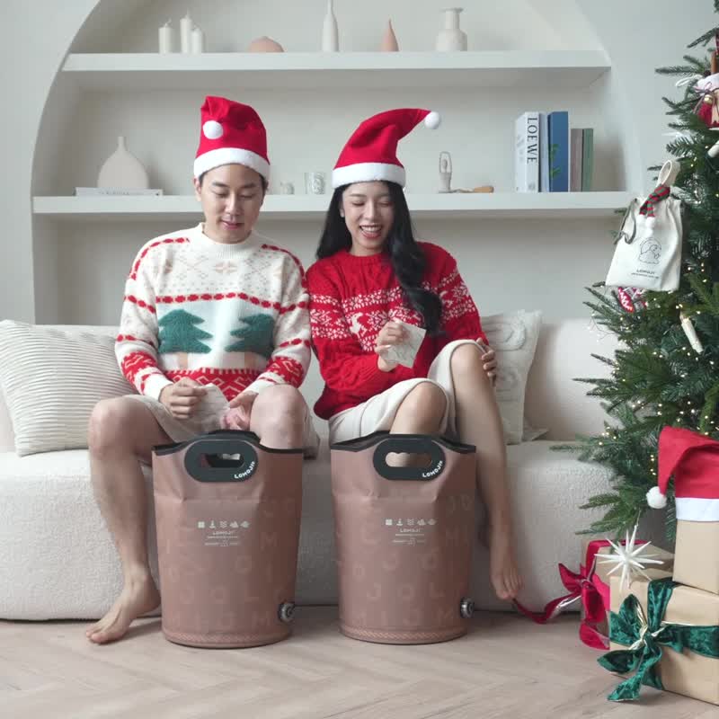 【泡脚美容】SPA级汉方足浴礼盒-21入汉方循环汤浴包-中医师推荐 - 旅行套装 - 其他材质 白色