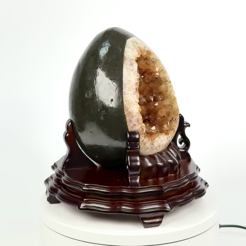 巴西黄晶洞 252600 - 摆饰 - 水晶 黄色