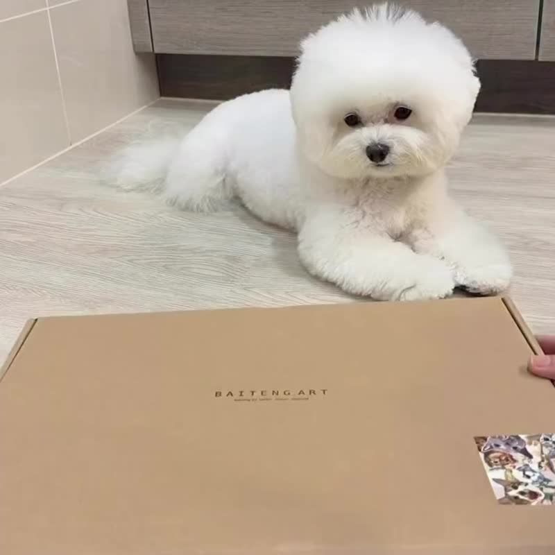 2026过年宠物亲子装 - 订制抱枕/饰品 - 棉．麻 红色