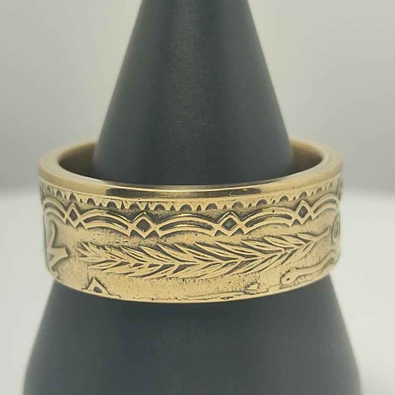 突尼斯钱币戒指, 突尼斯戒指, 男士突尼斯戒指, 突尼斯钱币戒指 男 - 戒指 - 其他金属 