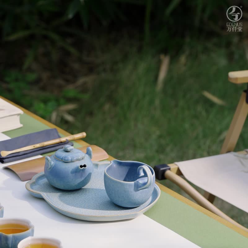 茶禅茶具套装中式功夫茶具套装 - 茶具/茶杯 - 陶 