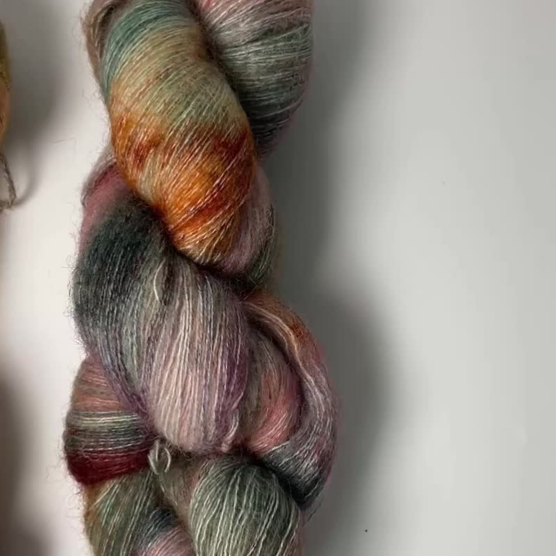 Fufugarden手染線-馬海系列 - 编织/刺绣/羊毛毡/裁缝 - 羊毛 