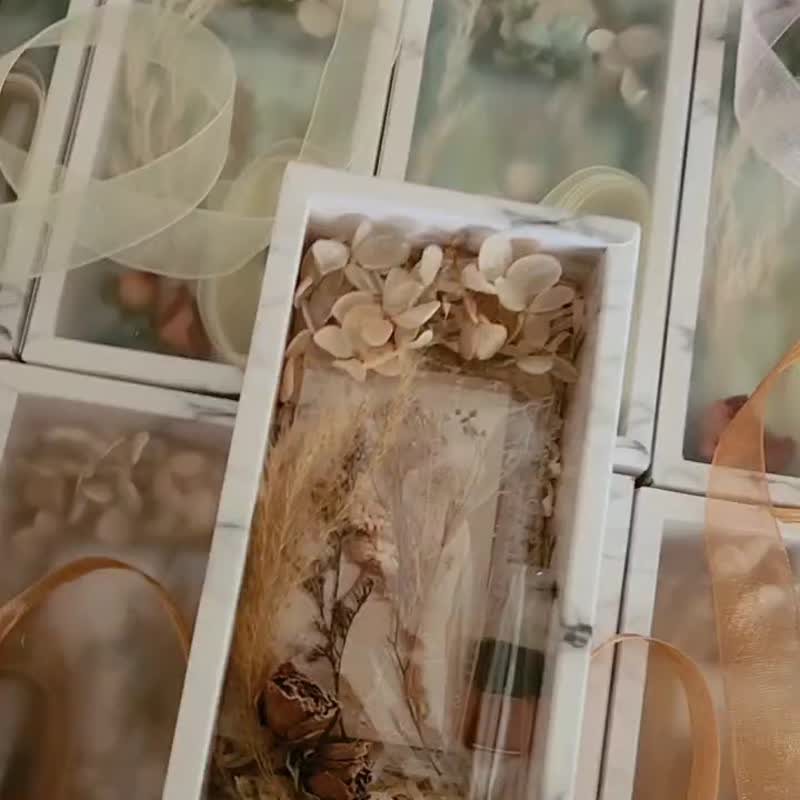 永生花&干燥花扩香石 DIY 材料包 手作活动 亲子活动 礼物 DIY - 蜡烛/香氛/手工皂 - 其他材质 