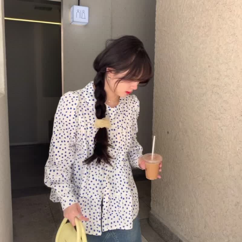 梨形闭眼入 牛仔辣妹 小众A字半身裙 高腰夏天 复古显瘦 - 裙子 - 棉．麻 蓝色
