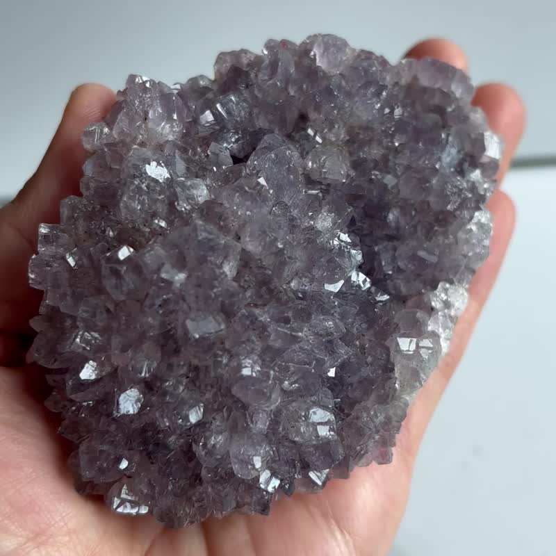 +天然+ 彩晶矿石 Natural crystal 摆件 - 摆饰 - 水晶 紫色