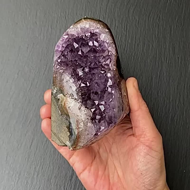 招财开运-天然原矿梦幻星光紫晶镇 紫水晶 消磁净化 快速出货 - 摆饰 - 水晶 紫色