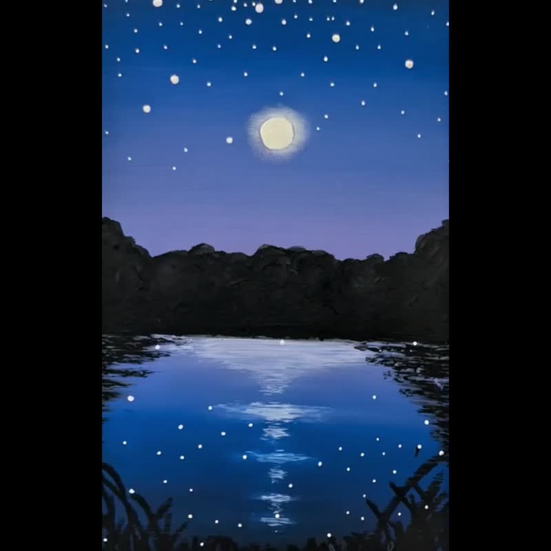 情感留存02-油画棒手绘-订制油粉彩立体画 - 海报/装饰画/版画 - 纸 白色