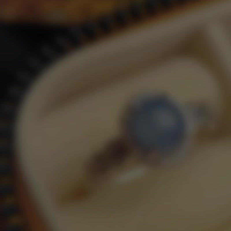 财富•贵人•成功•稀有 | 梦幻冰胶星空蓝紫|A 货翡翠纯银戒指 - 戒指 - 玉石 多色