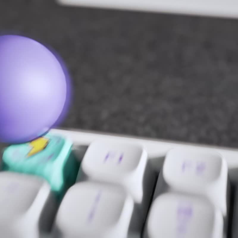 KeyTok 指尖文创 电玩游戏 键帽 热升华 PBT KDA高度 142键 - 电脑配件 - 其他材质 