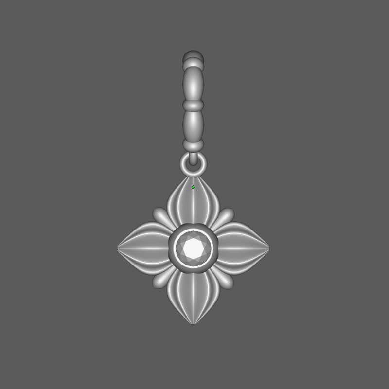 14K&18K 高质感 K 金 钻石坠饰 非包金 非镀色 黄 K 金\白 K 金\玫瑰金 - 项链 - 24k 金 金色