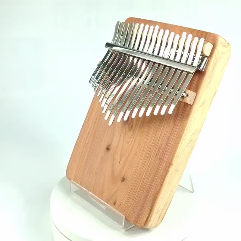台湾龙柏拇指琴/17音拇指琴/KALIMBA - 吉他/乐器 - 木头 咖啡色