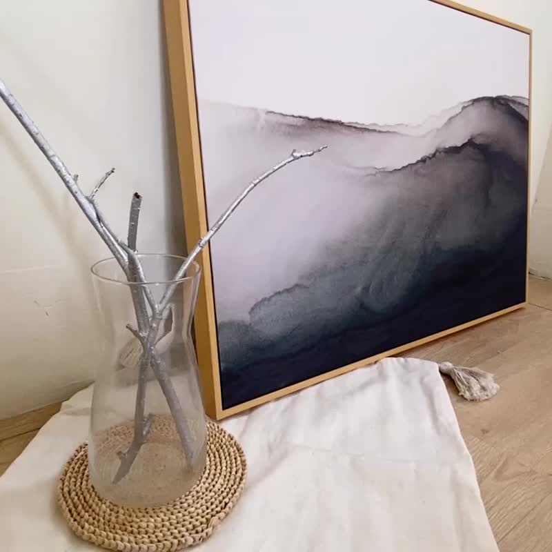 彩墨流水 - Chinoiserie 新中式古典风挂画/书法水墨风格居家装饰 - 海报/装饰画/版画 - 其他材质 多色