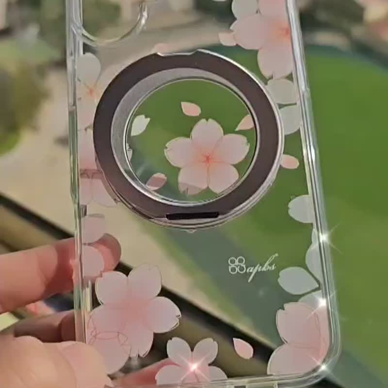 apbs iPhone 16/15系列 军规360旋转磁吸立架手机壳-多图可选1 - 手机壳/手机套 - 其他材质 多色