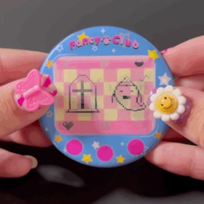 永远在一起：幻想俱乐部金属徽章 - 徽章/别针 - 其他金属 蓝色