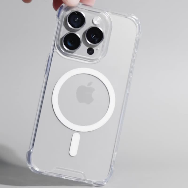 iPhone 15 手机保护壳ClearArmor 四角加厚防摔手机壳 支持MagSaf - 手机壳/手机套 - 硅胶 透明