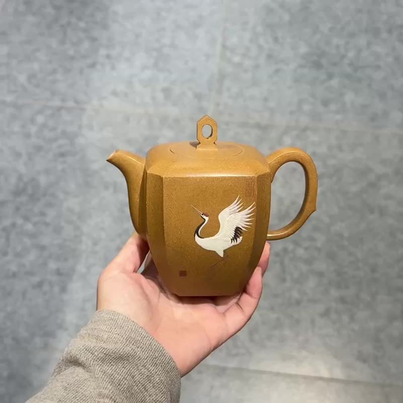 法门佛光 全手工容量400cc段泥整器以佛塔为心塑成壶身 - 茶具/茶杯 - 陶 